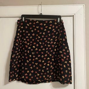 Flowered Madewell Skirt